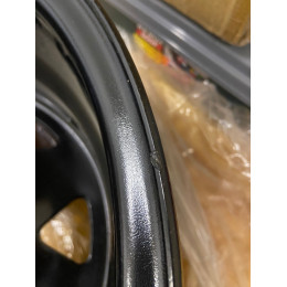 Диск усиленный УАЗ стальной черный 5x139,7 8xR17 d110 ET0 (треуг. мелкий) (уценка)