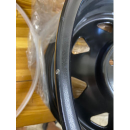 Диск усиленный УАЗ стальной черный 5x139,7 8xR17 d110 ET0 (треуг. мелкий) (уценка)