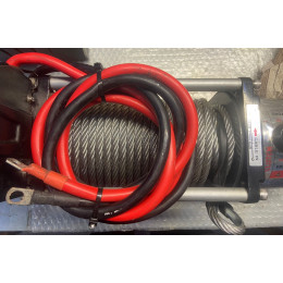 Лебёдка автомобильная электрическая 12V Magnum 12000 lbs 5443 кг стальной трос, уценённая