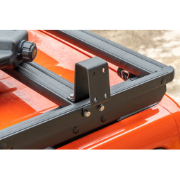 Кронштейны для крепления маркизы (крепежный размер от 40 до 48 мм) к алюминиевому багажнику (платформе) РИФ