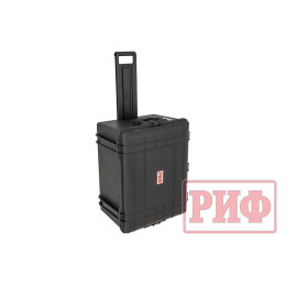 Кейс защитный ударопрочный РИФ 676х525х378 мм IP67 на колесах с телескопической ручкой
