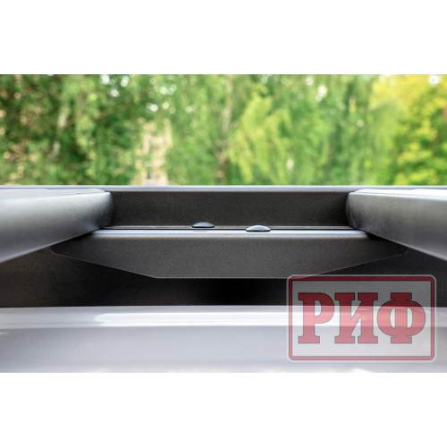 Багажник экспедиционный (платформа) алюминиевый РИФ 1250x2080 мм для Toyota Land Cruiser 80 (с крепежом)