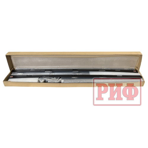 Багажник экспедиционный (платформа) алюминиевый РИФ 1250x2080 мм для Toyota Land Cruiser 80 (с крепежом)