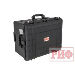 Кейс защитный ударопрочный РИФ 676х525х378 мм IP67 на колесах с телескопической ручкой (уценка)