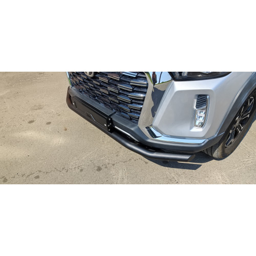 Бампер РИФ силовой передний/защита штатного бампера Changan Hunter Plus c защитой радиатора