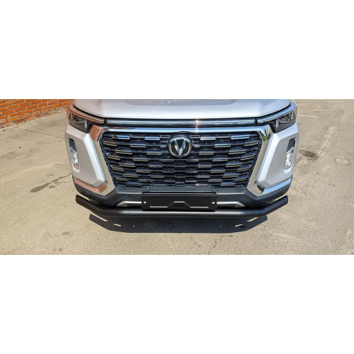 Бампер РИФ силовой передний/защита штатного бампера Changan Hunter Plus c защитой радиатора