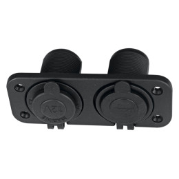 Розетка комбинированная с USB 3,1А на монтажной панели