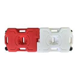 Канистра модульная Экстрим "Квадро" 10 л белая