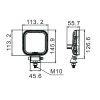Фара водительского света РИФ 19W LED