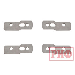 Багажник экспедиционный (платформа) алюминиевый РИФ 1250x2080 мм для УАЗ Патриот (с крепежом)