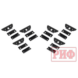 Багажник экспедиционный (платформа) алюминиевый РИФ 1250x2080 мм для УАЗ Патриот (с крепежом)