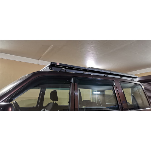 Багажник экспедиционный (платформа) алюминиевый РИФ 1250x2080 мм для УАЗ Патриот (с крепежом)