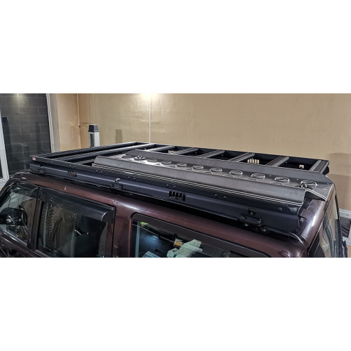 Багажник экспедиционный (платформа) алюминиевый РИФ 1250x2080 мм для УАЗ Патриот (с крепежом)