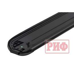 Крышка кузова РИФ для Dongfeng DF6, роллета раздвижная 1511х1570 мм, алюминиевая, черная