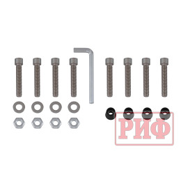 Крышка кузова РИФ для Dongfeng DF6, роллета раздвижная 1511х1570 мм, алюминиевая, черная