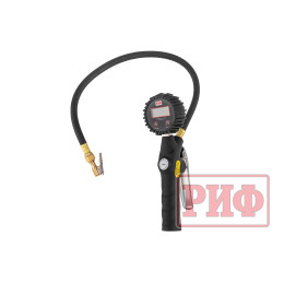 Пистолет для подкачки колес с электронным манометром РИФ от 0,3 до 7 атм.