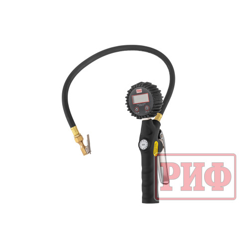 Пистолет для подкачки колес с электронным манометром РИФ от 0,3 до 7 атм.