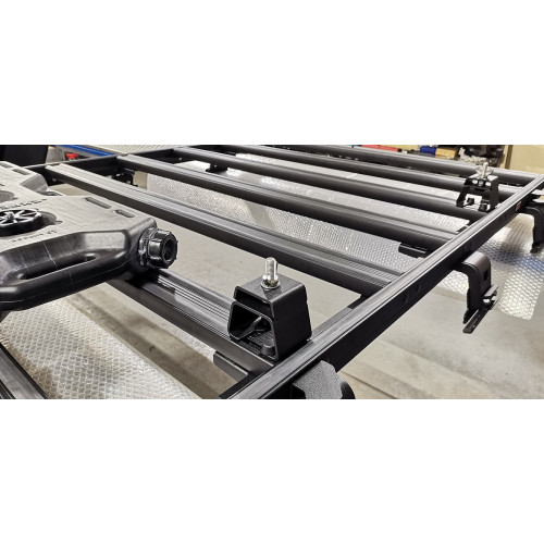 Кронштейны для верхнего крепления домкрата Hi-Jack к алюминиевому багажнику (платформе) РИФ