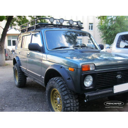 Расширители колёсных арок ВАЗ НИВА 2131 5D под нерезанные арки колёс (уценка)