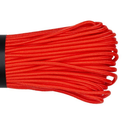 Паракорд 275 (мини) CORD nylon 10м световозвращающий (neon orange)