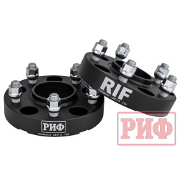 Проставки колёсные РИФ для Jeep Wrangler JL 2019+ 5x127, ЦО 71,5 мм, толщина 30 мм, 14x1,5 мм (2 шт.)