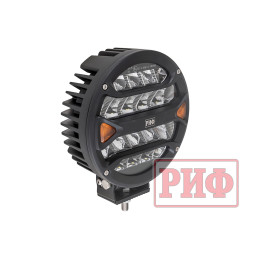 Светодиодная фара водительского света РИФ 178 мм 90W LED