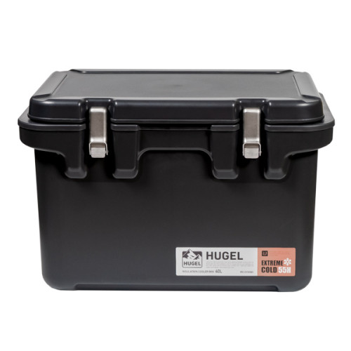 Термобокс IRIS HUGEL VACUUM COOLER BOX TC-40 Черный, 40 литров