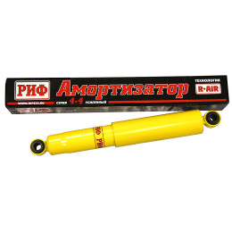 Амортизатор усиленный РИФ задний Toyota Hilux 2005-2014, LC 60-70 (рессорная подвеска), Sollers ST6, Jac T6 лифт 45 мм, Jac T9 штатный (уценка)