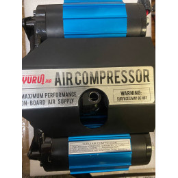Компрессор автомобильный стационарный 12V YURUI 167 л/мин 10,2 атм (уценка)