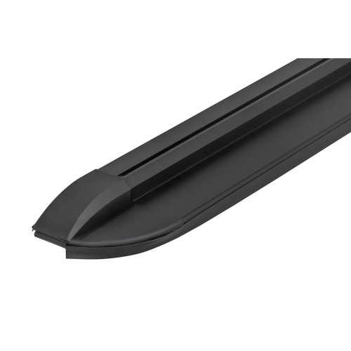 Крышка кузова РИФ для Great Wall Poer KingKong, роллета раздвижная, алюминиевая, черная