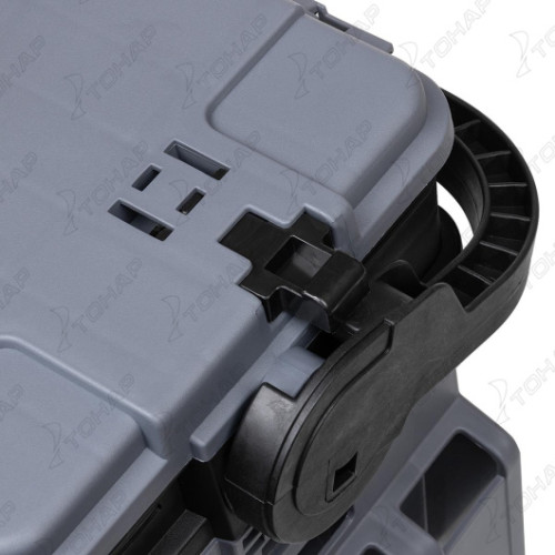 Ящик форелевый NISUS 42.5x27.5x28 см, серый