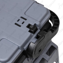 Ящик форелевый NISUS 42.5x27.5x28 см, серый