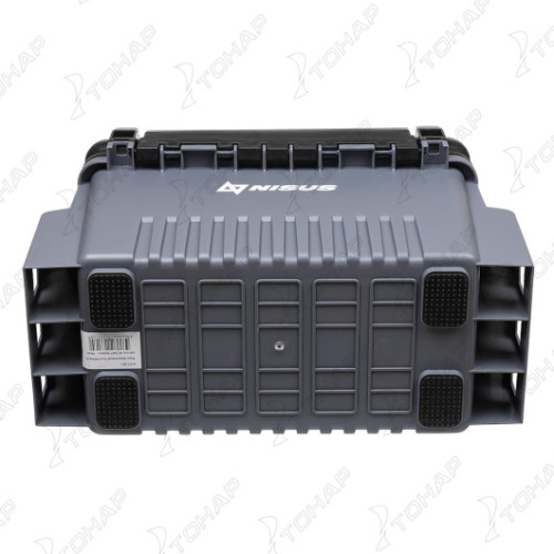 Ящик форелевый NISUS 42.5x27.5x28 см, серый