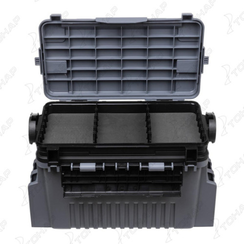 Ящик форелевый NISUS 42.5x27.5x28 см, серый