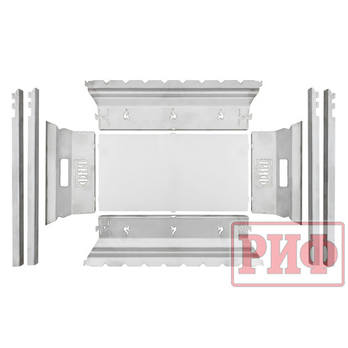 Мангал РИФ нержавеющая сталь, сумка в комплекте