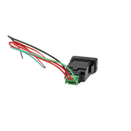 Кнопка ВКЛ/ВЫКЛ, белый, универсальная TOYOTA 40x20