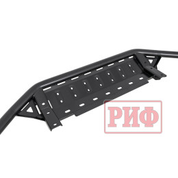 Бампер РИФ силовой передний Toyota Land Cruiser Prado 150 2017+ c защитой радиатора