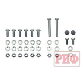 Бампер РИФ силовой передний Toyota Land Cruiser Prado 150 2017+ c защитой радиатора