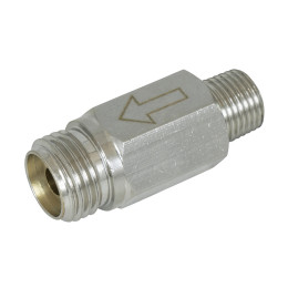 Обратный клапан 1/8" (папа), 1/4"(мама)