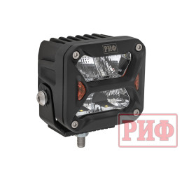 Светодиодная фара рабочего света РИФ 82x78x76 мм 20W LED