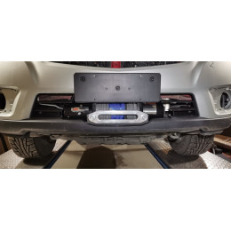 Площадка РИФ под лебёдку в штатный бампер JAC T6, SOLLERS ST6