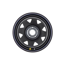 Диск усиленный JEEP стальной черный 5х127 8xR17 d71.6 ET+30 (треуг. мелкий)