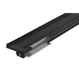 Крышка кузова РИФ для Huanghai N7, роллета раздвижная, 1778x1673 мм, алюминиевая, черная