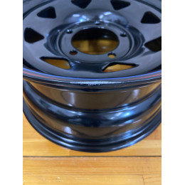 Диск усиленный УАЗ стальной черный 5x139,7 8xR16 d110 ET+15 (треуг. мелкий)(уценка)