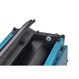 Крышка кузова РИФ для JAC T9, роллета раздвижная, алюминиевая, черная