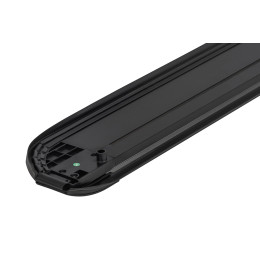 Крышка кузова РИФ для JAC T9, роллета раздвижная, алюминиевая, черная