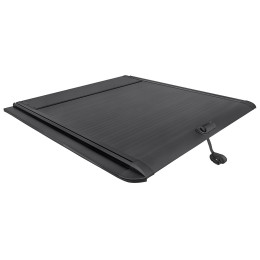 Крышка кузова РИФ для JAC T9, роллета раздвижная, алюминиевая, черная