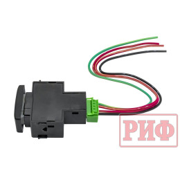 Кнопка ВКЛ/ВЫКЛ, белый, FRONT DIFF LOCK  NISSAN