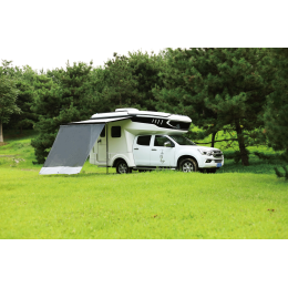 Стенка солнцезащитная (санблокер) к кассетной маркизе РИФ серии 5533, 5833, 5933, 4,5х2.1м