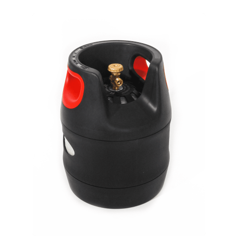 Баллон композитный газовый HPC Research GRILL EDITION, российский тип соединения. Объем 12,7 л.